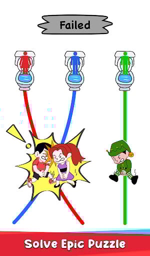 Toilet Rush Race: Draw Puzzle_1