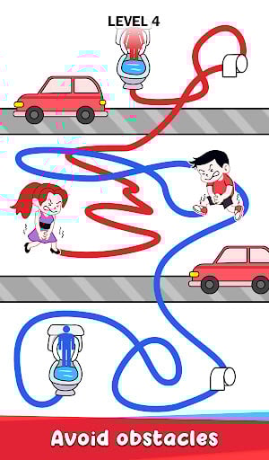 Toilet Rush Race: Draw Puzzle_2