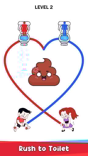 Toilet Rush Race: Draw Puzzle_8