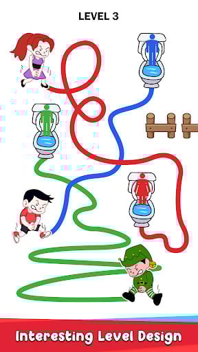 Toilet Rush Race: Draw Puzzle_15