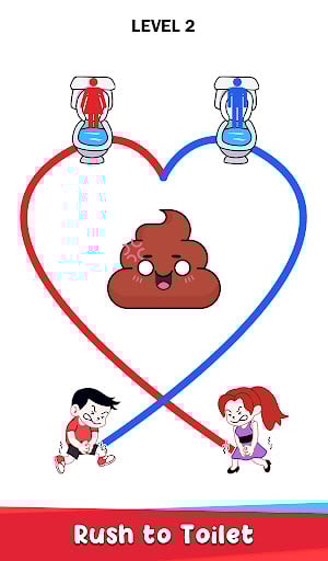Toilet Rush Race: Draw Puzzle_18