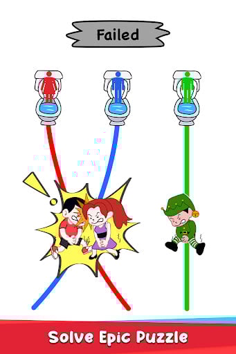 Toilet Rush Race: Draw Puzzle_21