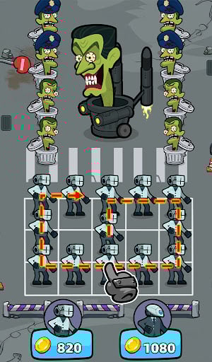 Merge War: Monster vs Cyberman_11